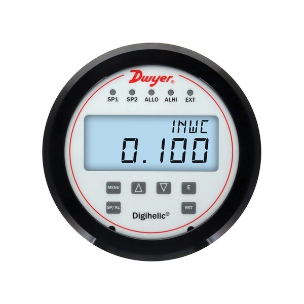 Differential pressure controller, range +/-10 in w.c.